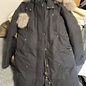 Moose Knuckles Meighan Parka with Fur Trim